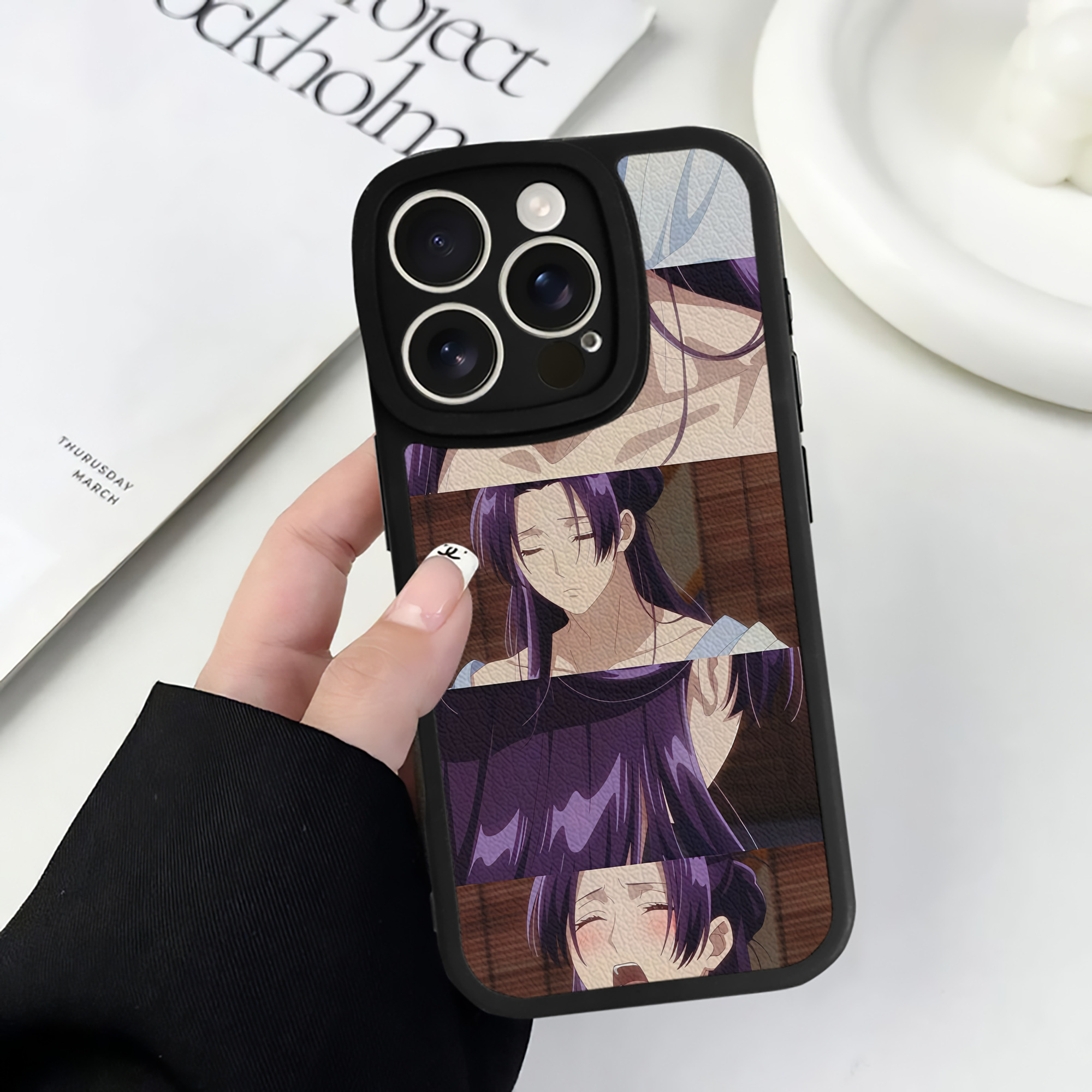 薬屋のひとりごと The Apothecary Diaries 【iPhone 16シリーズ対応】シリコンスマホケース（レザー調） 材質：シリコン